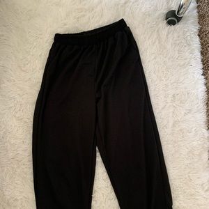 Black sweatpants